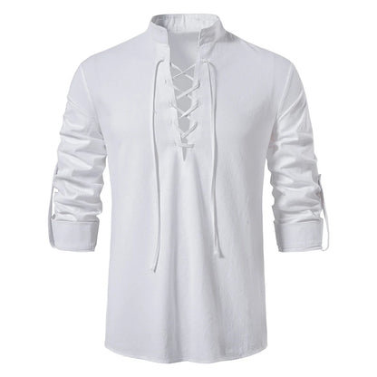 Veterhals Blouse - Henk