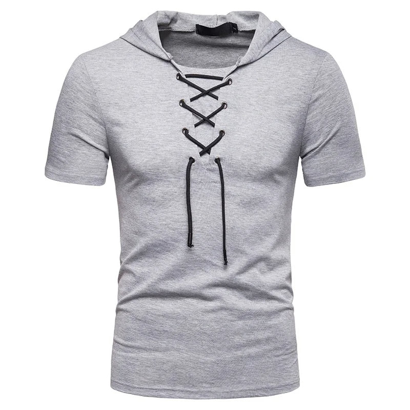 Comfortabel geveterd T-shirt - Gordon