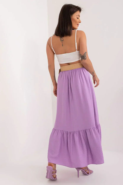 Maxi Rok Met Volant & Zomerprint – Sanne