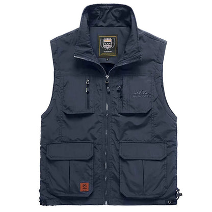 outdoor wandel bodywarmer met zakken fleece - Lawrence