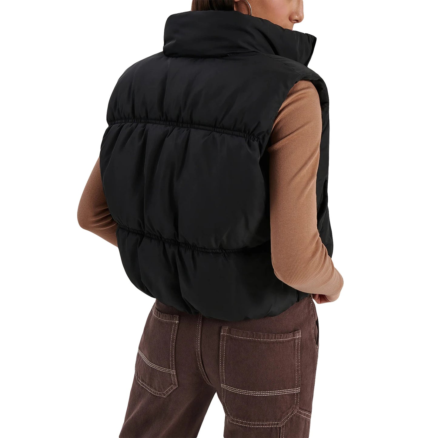 cropped bodywarmer - Camilla