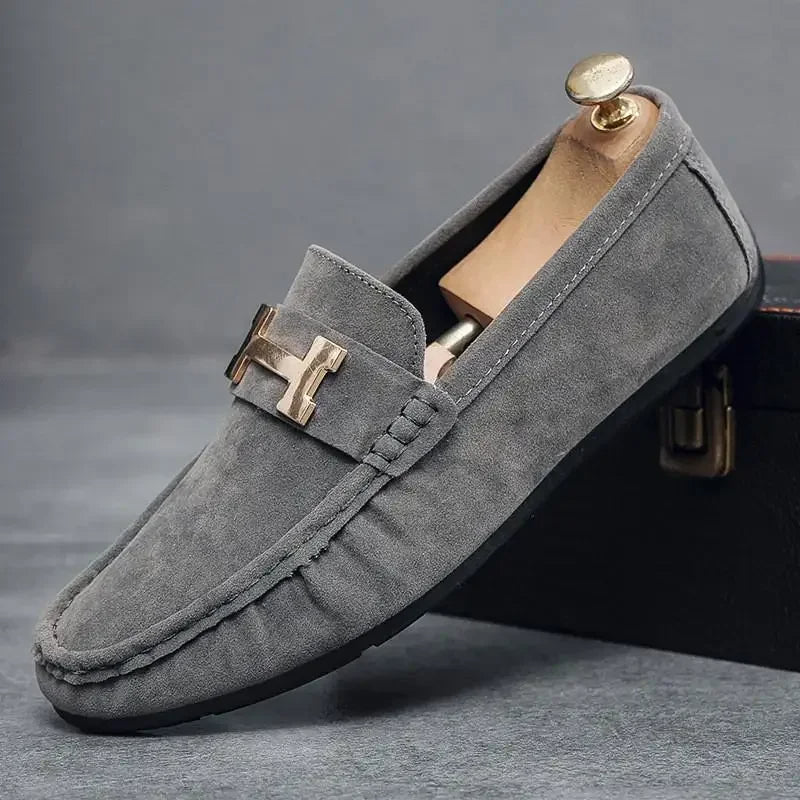 suede stijlvolle loafers - Finn