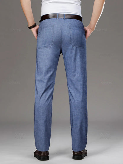 zakelijke zachte pantalon - Henry