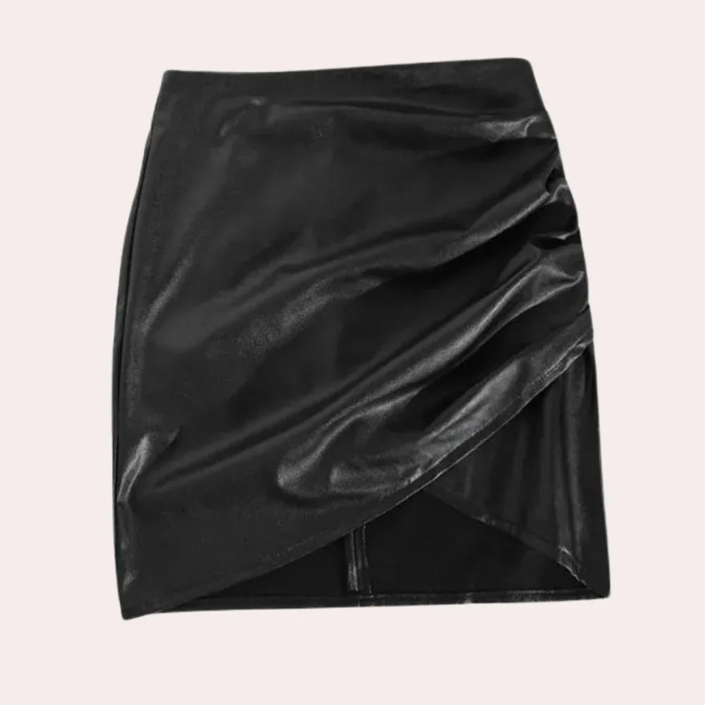 Minirok Gewikkeld Stijlvol Design – Famke