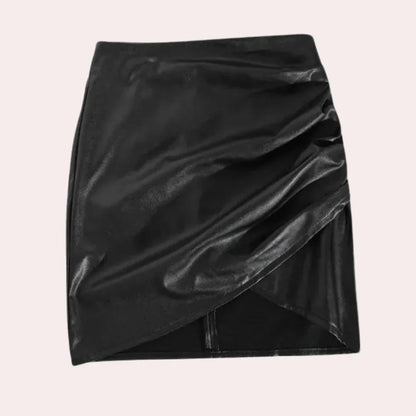 Minirok Gewikkeld Stijlvol Design – Famke