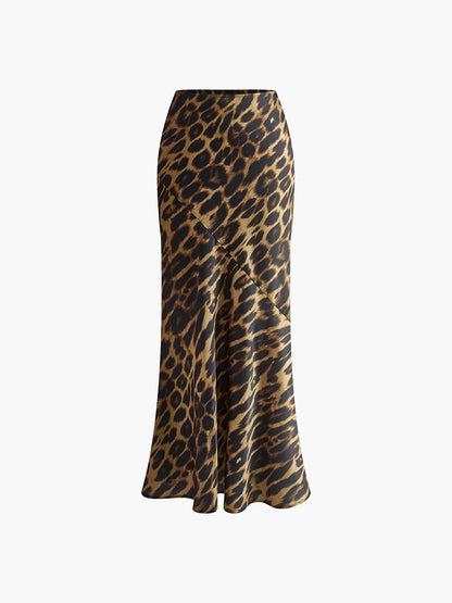 Maxi Rok Slank Luipaardprint – Eliana