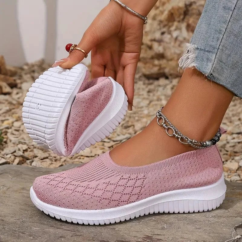 Sneakers Flexibele Zool Comfortabel Design – Agnieszka