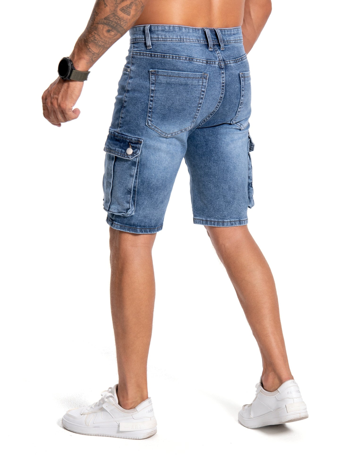 Denim Shorts Comfortabele Pasvorm – Welsey