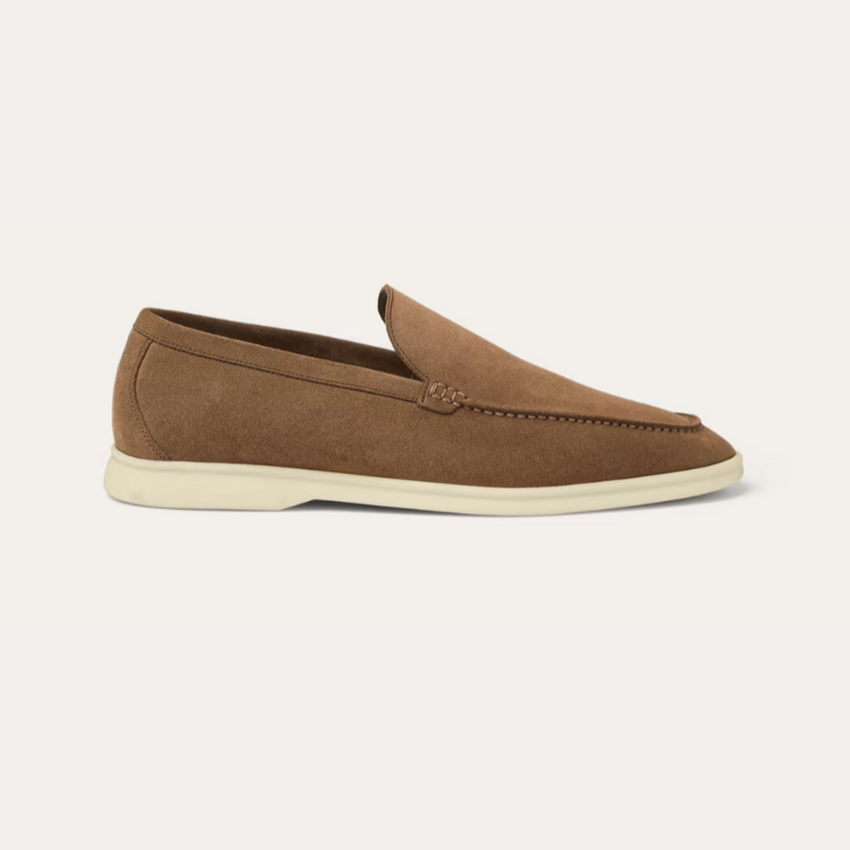Loafers Premium Suède Bruin – Jens