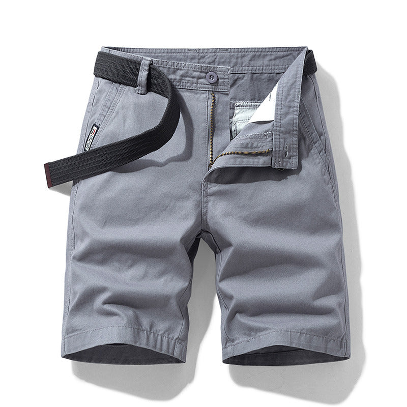 Cargo Shorts Katoenmengsel Knie Lengte Relaxed Fit – Jochem