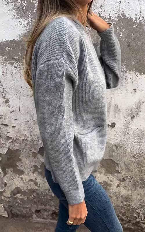 Vest Comfortabel Zacht Gebreid – Rowan