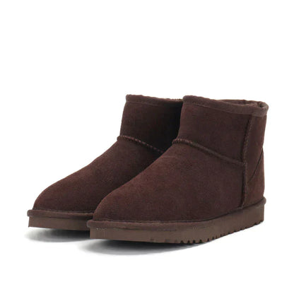 Gevoerde Suede Enkellaarsjes Comfortabel voor de Winter – Issa