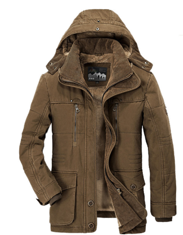 Winterjas parka waterdicht fleece heren - Colton