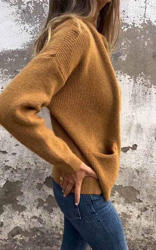 Vest Comfortabel Zacht Gebreid – Rowan