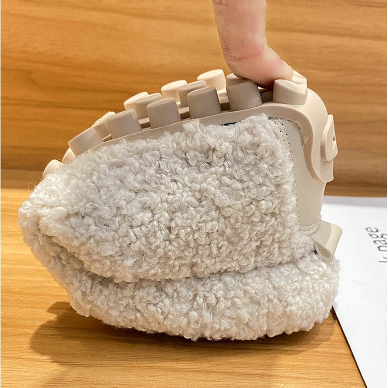 Comfortabele Loafers met Platform en Warm Voering – Marloes