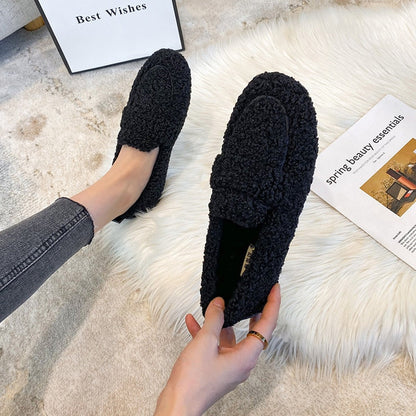 Comfortabele Loafers met Platform en Warm Voering – Marloes