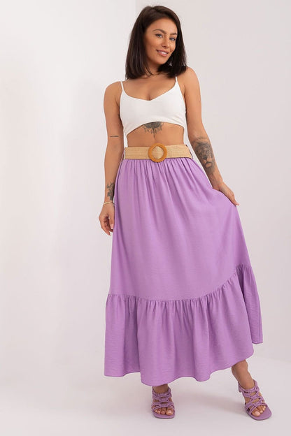 Maxi Rok Met Volant & Zomerprint – Sanne