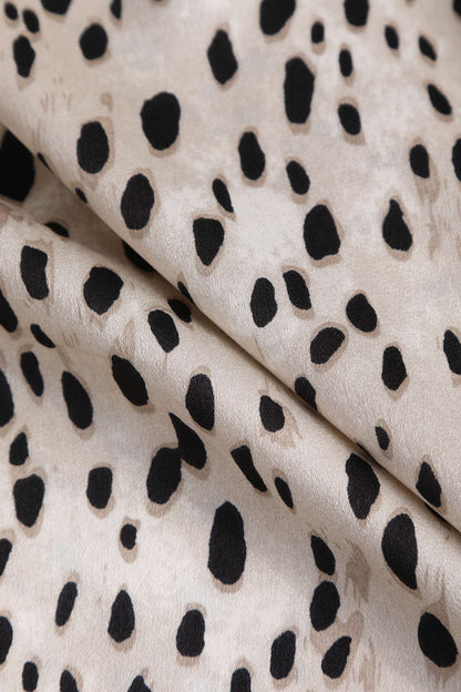 Rok Trendy Luipaardprint Midi – Keona