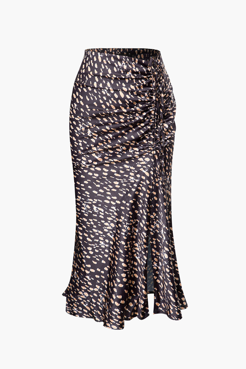 Rok Trendy Luipaardprint Midi – Keona