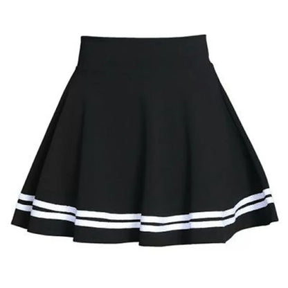 Korte Rok Trendy Stof met Rimpel – Marjolein
