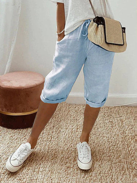 Linnen Shorts Stijlvol en Ademend – Rita
