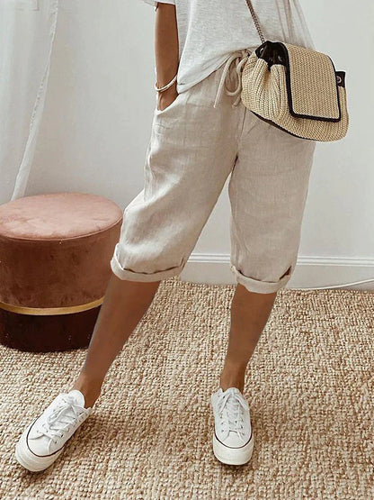 Linnen Shorts Stijlvol en Ademend – Rita
