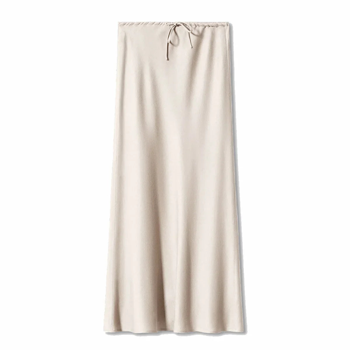 Lange Rok Satijn Zacht Elastische Taille – Geerten