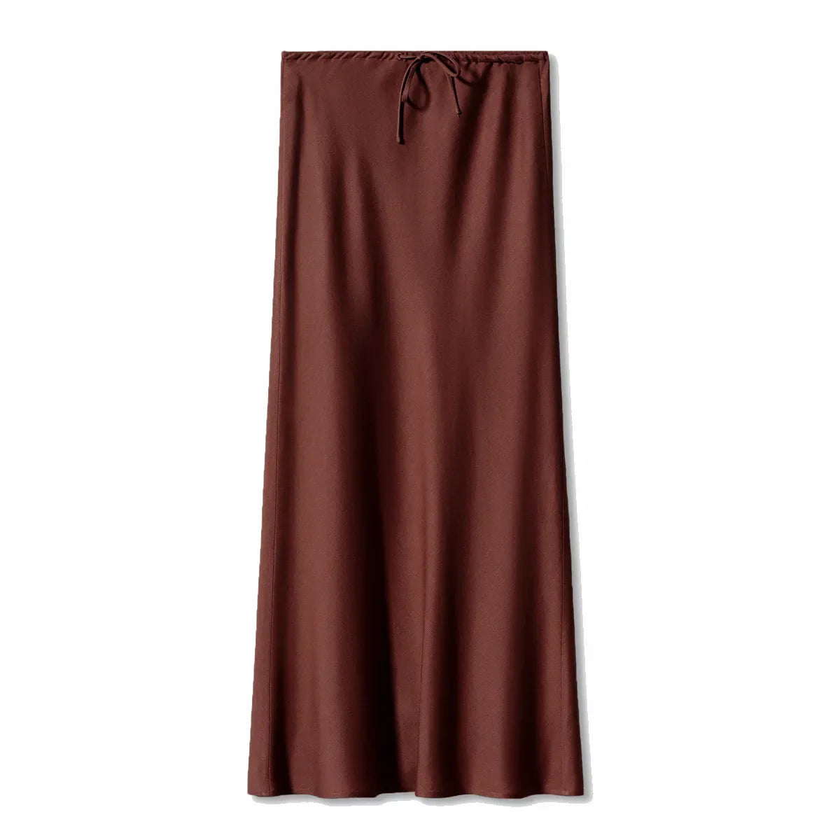 Lange Rok Satijn Zacht Elastische Taille – Geerten