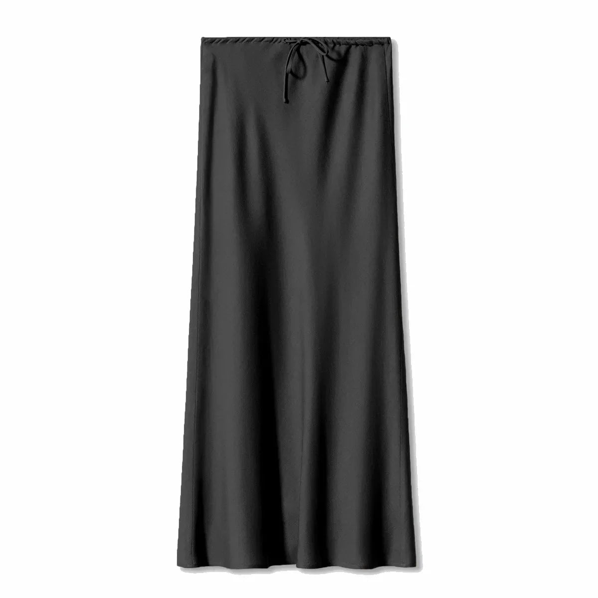 Lange Rok Satijn Zacht Elastische Taille – Geerten