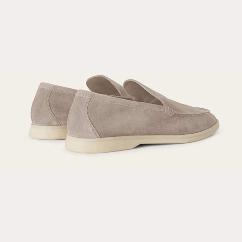 Suède Loafers Stijlvol Beige – Bram
