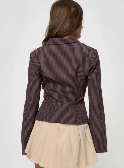 Blouse Gestreept Luchtig Design – Elody