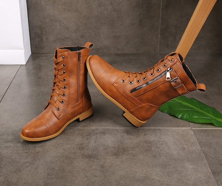 Laarzen Stoer met Stevige Hak – Madelle