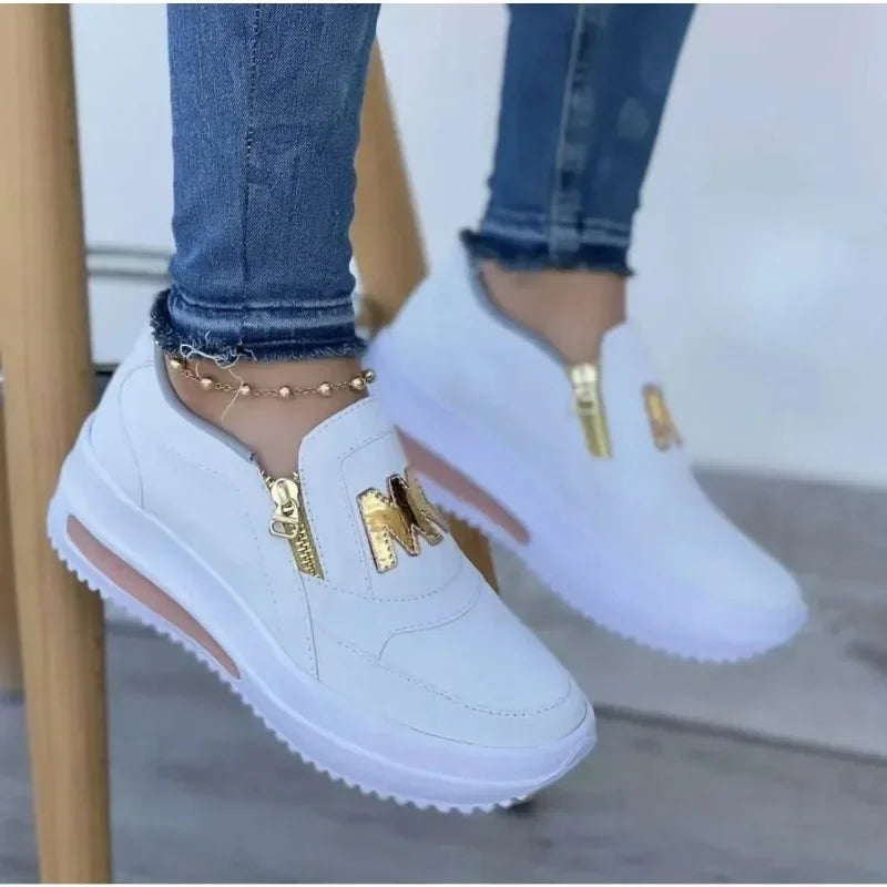 Dames Sneakers Platform Zacht & Comfortabel – Fennie